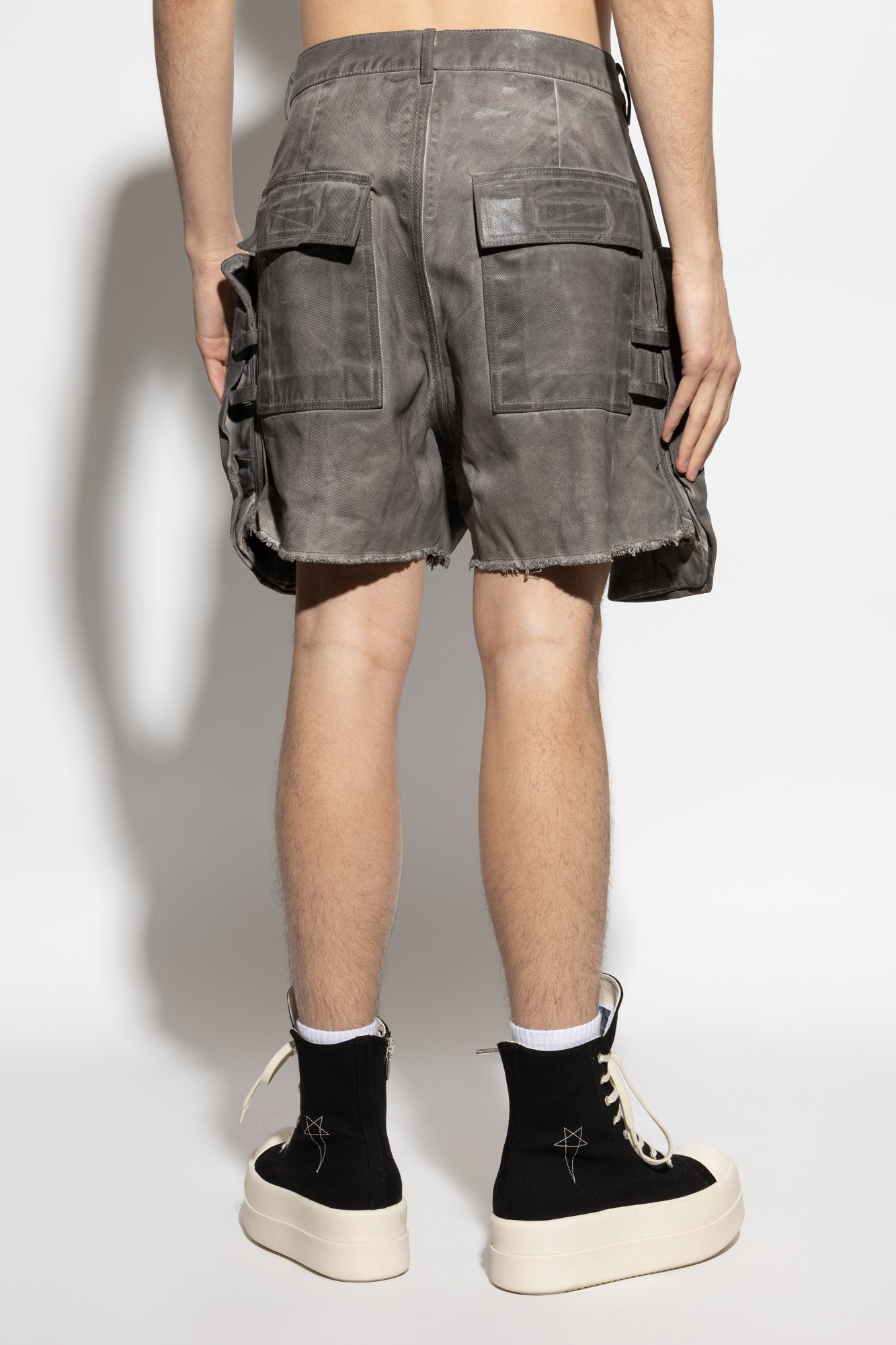 ショートパンツ Rick Owens Drkshdw Short In Denim Rick Owens DRKSHDW Pods Cargo Shorts - Made In Japan 13.75oz